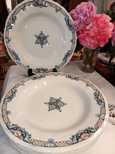 Assiette creuse faience de - assiette,