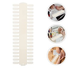  2 PCS Support De Pratique Des Ongles Livre Nuancier Palette Vernis À