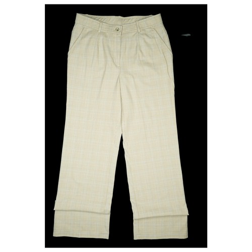 Samoon jeans beige carreaux - beige, À