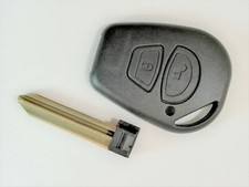 LIGIER 2 KEY REMOTE CONTROL KEY SHELL (NO LOGO) WITH RAW BLADE INCLUDED