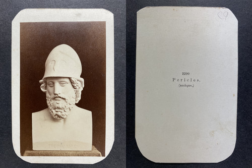 Péricles vintage cdv albumen - péricles,