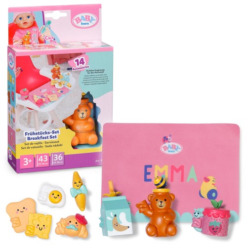 Baby born ontbijtset - baby,