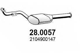 Catalyseur centrale mercedes - catalyseur,