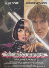 MAITRESSE - MISTRESS - DEPARDIEU / SCHROEDER -ORIGINAL LARGE FRENCH MOVIE POSTER