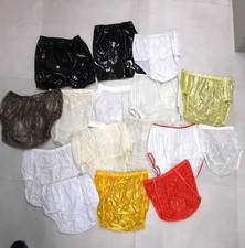 Lot 15 culottes plastique L et
