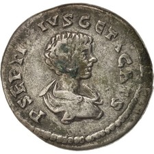 Monnaie, Geta, Denier, 202