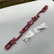 Embleme Logo QUATTRO Calandre