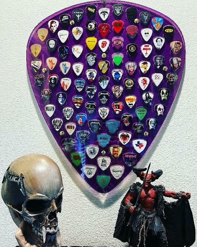 Guitar pick collection - guitar,