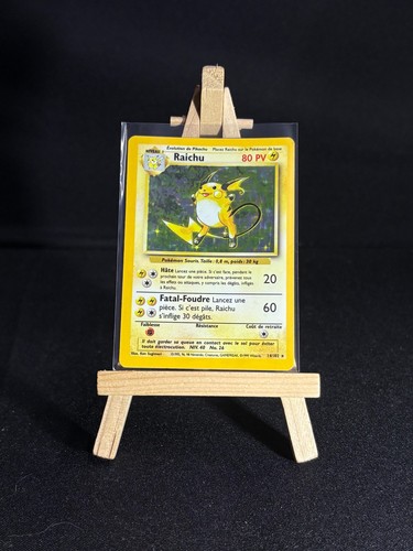 Carte pokémon raichu 102 - carte,