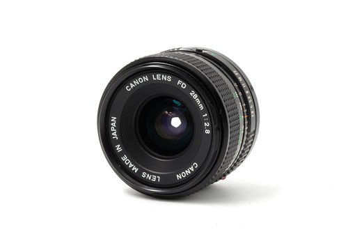 Canon new 28mm 8 near - fd,