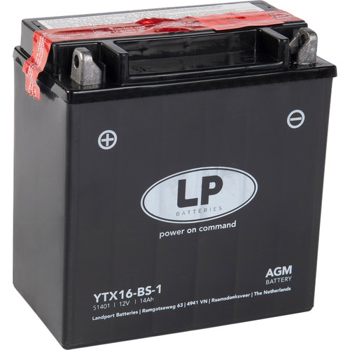 Batterie ytx16 agm - agm, 12