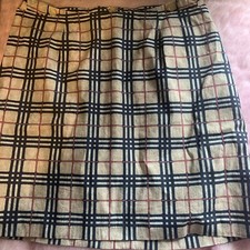 Burberry Made In Italy Cute Short Skirt Multicolor Size 44 Skirt