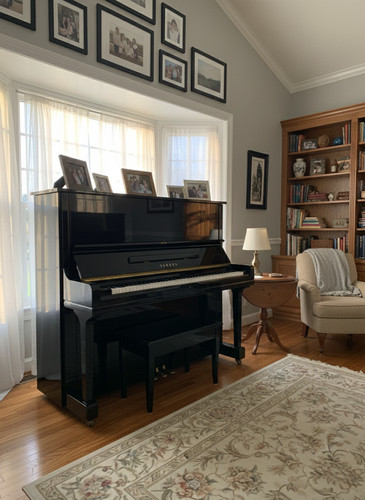 Yamaha upright piano - yamaha, 52"