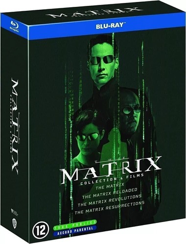 Coffret matrix bluray - -,