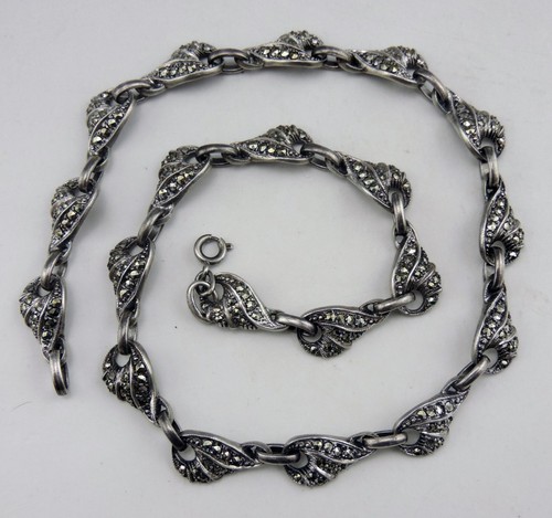 Art déco ancien collier ras - ancien,