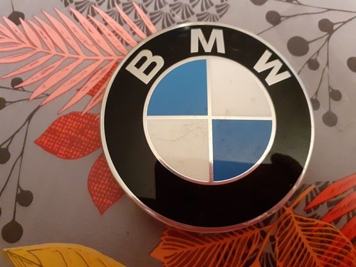 Logo emblème bmw 80mm cache - emblÈme,
