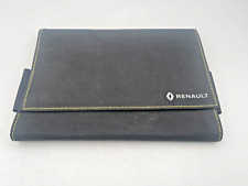 Renault Owners Manual Canvas Wallet  Suitable for all Renault models + logo