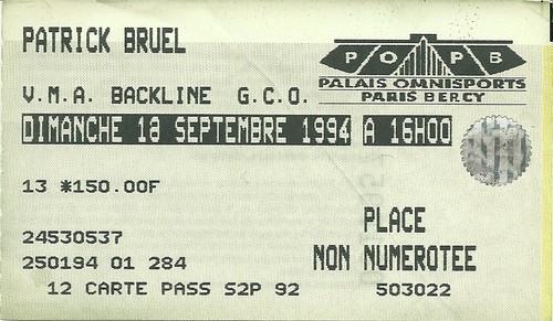 Rare ticket concert - rare, live