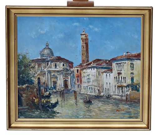 Vue canal venise - vue, de
