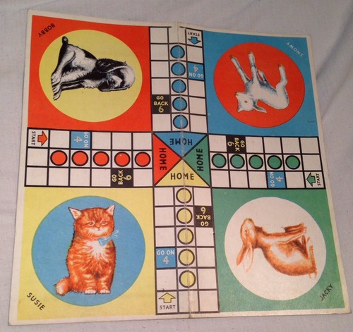 Ancien jeu société - ancien, animal