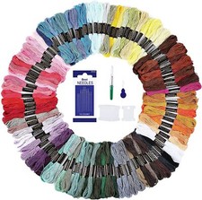 100 Couleurs Fils à broder