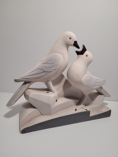 Couple pigeon signé lemanceau - couple,