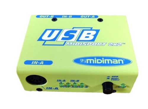Midiman midisport 2x2 usb - midiman,
