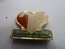 PIN'S DOGS / GERMAN SHEPHERD / FED.  DOGS GUIDES D'BLIND / RARE