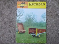 PROSPECTUS AUDUREAU EPANDEUR DE FUMIER ET DE TRANSPORT NOVEPAN