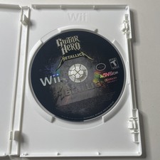 Guitar Hero: Metallica (Nintendo Wii, 2009) Tested - Disc Only!