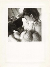 ANCIENNE PHOTOGRAPHIE MAMAN ET