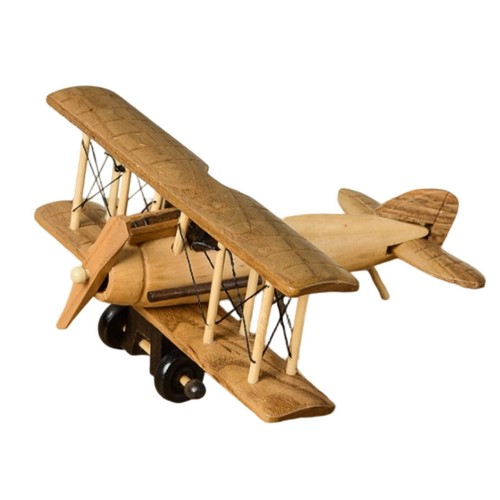 Maquette biplan bois - maquette, en