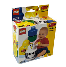 LEGO Duplo Primo 2078 Stack N'Learn Rattle Shaker 6-24m | Vintage 1996 | NEW