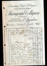 ANGOULEME (16) WATCH SUPPLIES & TOOLS ""JOYFUL, MANGOURD-CUTE"" 1901