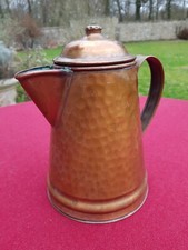 Théière / cafetière ancienne en Cuivre "Solid Copper" (USA)