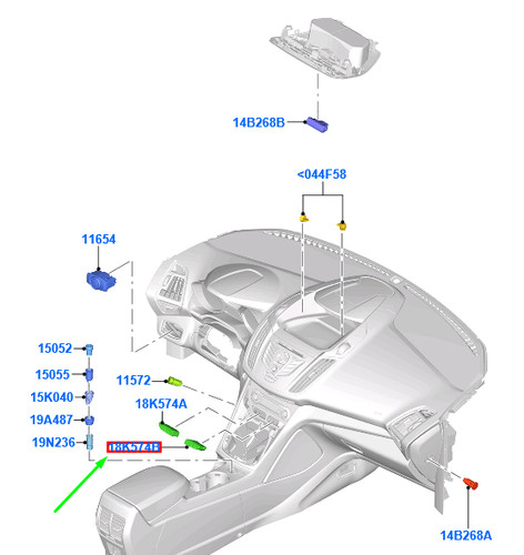 Interrupteur volant ford - interrupteur,