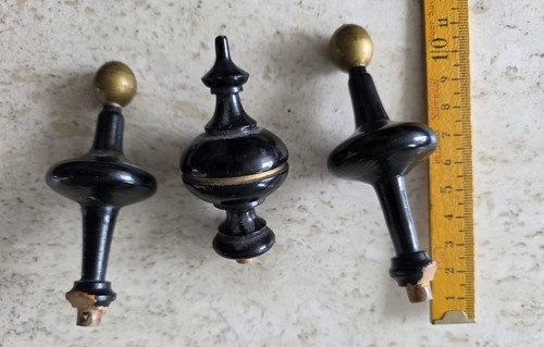 Wooden clock finials warmink - wooden,