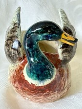 DUCK PLANTER IN DOLPHIN SLINGSHOT MASSIER VALLAURIS