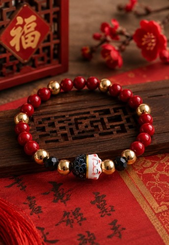 Lucky cat bracelet - –, maneki