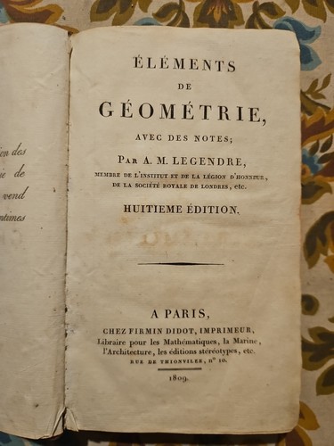 Elements géométrie - de,