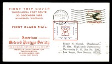Mayfairstamps US 1965 Winnebago 1st Trip Cover AMPS Cover aau_08997
