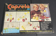 Vintage 1978 Capsela 400 - Motorized Land and Water Models Constructions Set