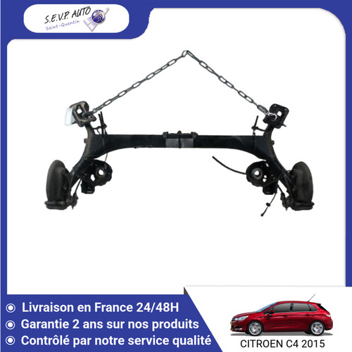 Train arriere citroen - arriere,