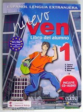 LIVRE SCOLAIRE ET CD DE 2009 POUR L'APPRENTISSAGE DE L'ESPAGNOL