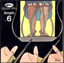 SINE / AMPHI Volume 6 EP 45T NEUF Chansons paillardes Pochette dessinée par Siné