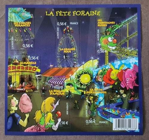 France bloc f4378 fête - france:, y&t