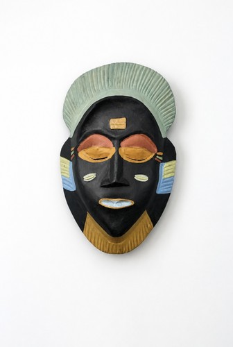 Masque africain vintage - vintage, bois