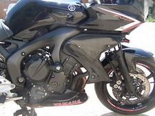 écopes de radiateur,cache radiateur,radiator scoops,fazer 600,fz6,yamaha 