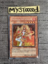 Yu-gi-oh! Card Miss Heat Elemental Hero PP02-FR008 Secret Rare French
