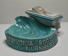 Très beau cendrier Frankonia Bootsimporte Nuremberg Allemagne